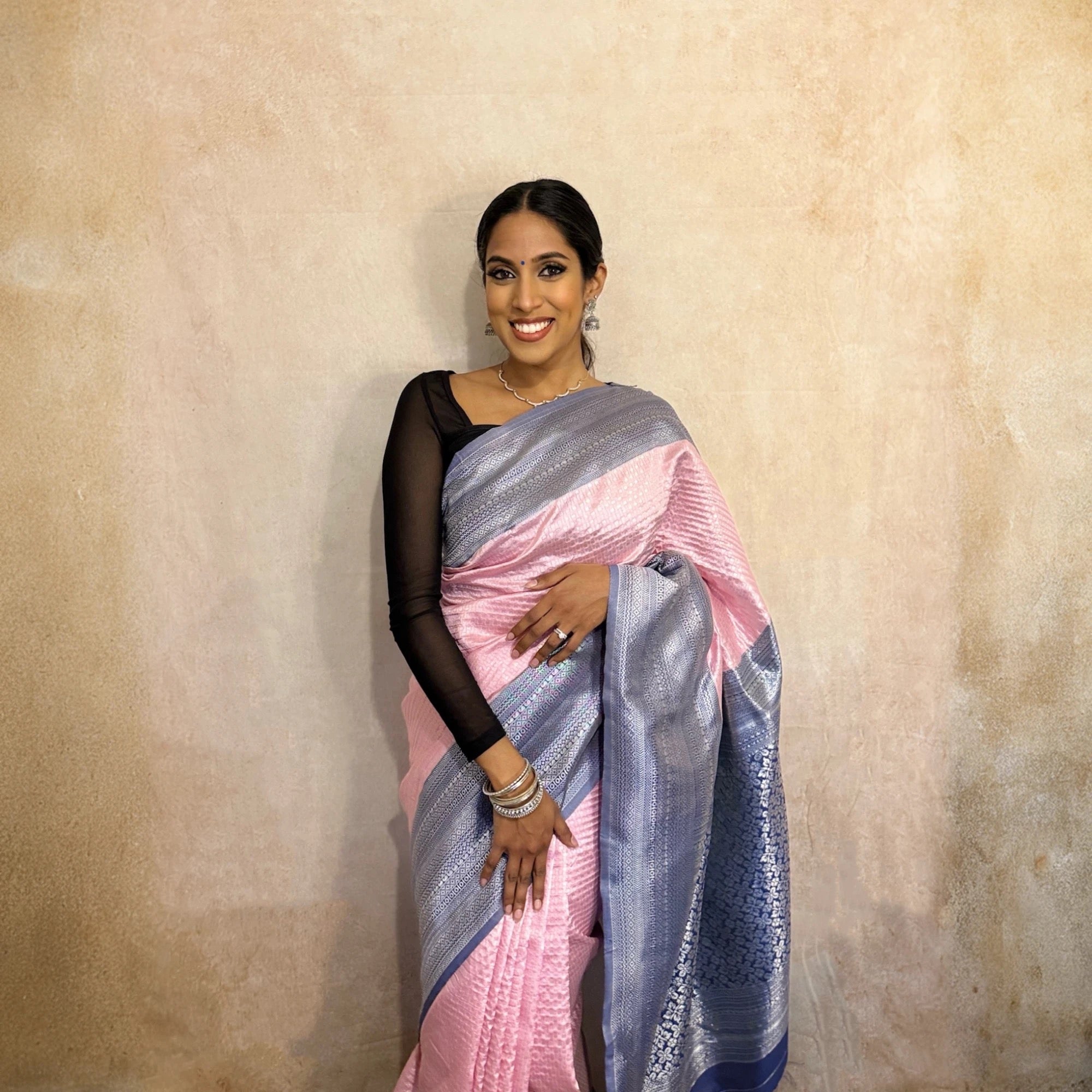 Banarasi (Pink/Blue)