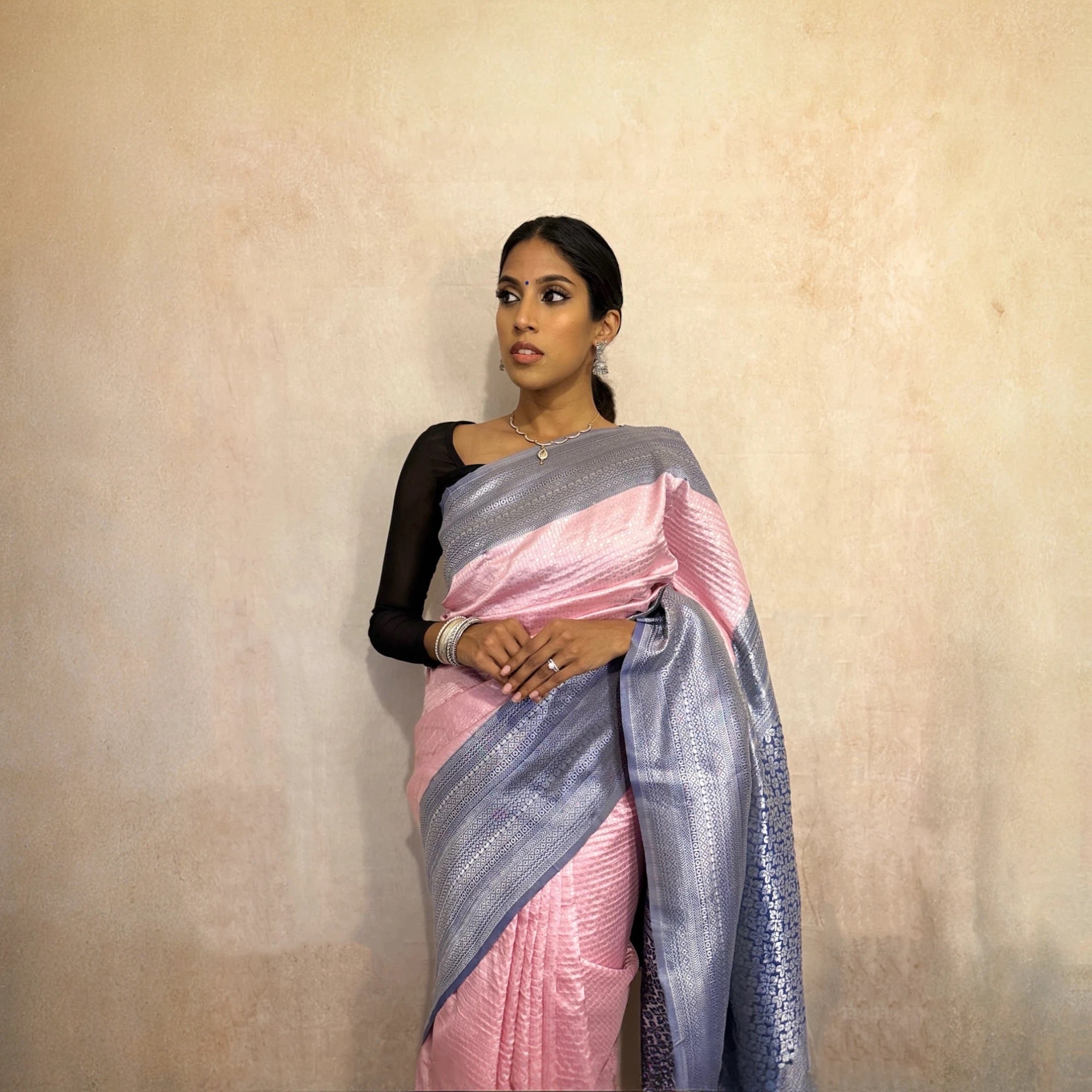 Banarasi (Pink/Blue)