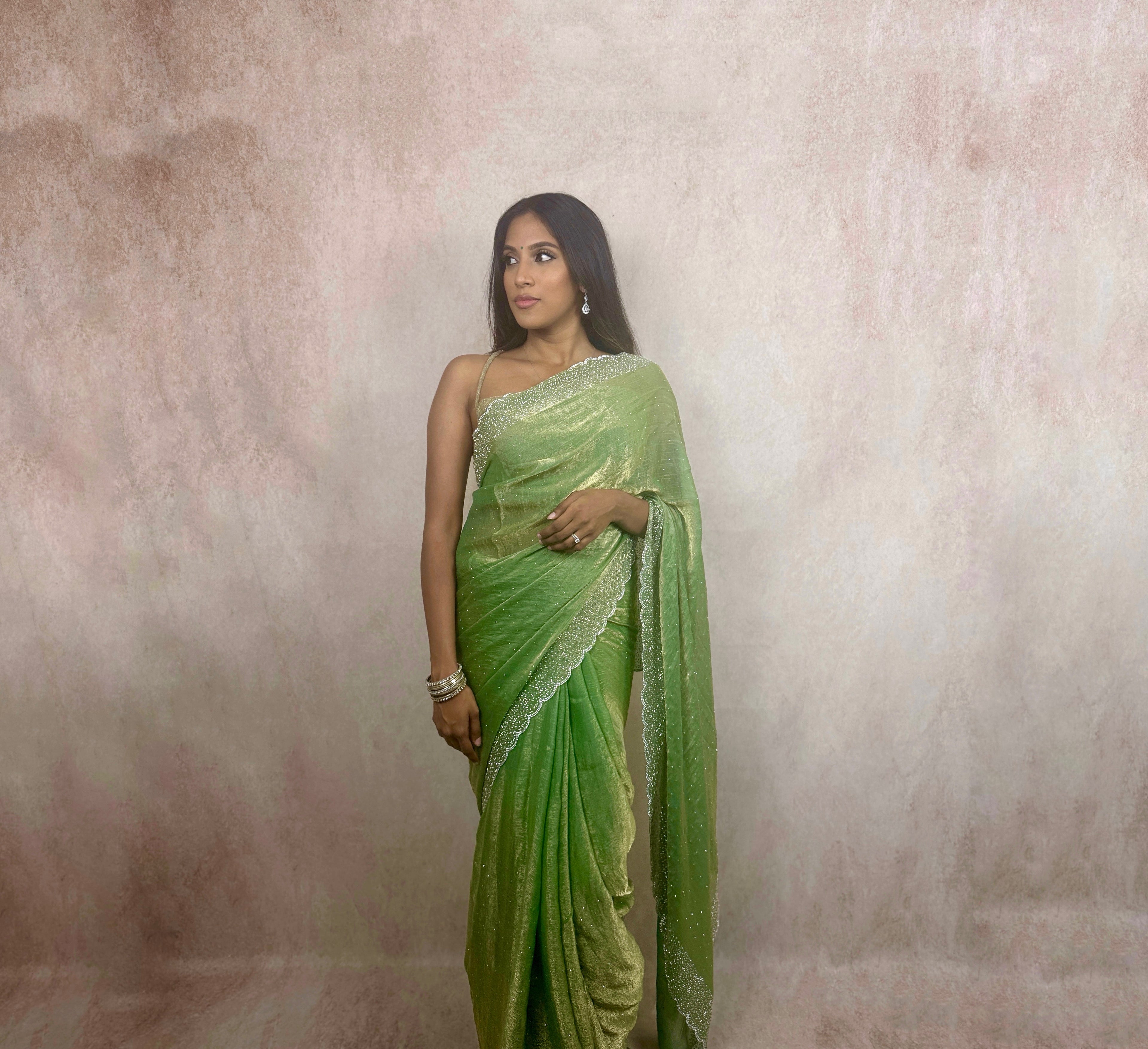 Space Silk (Apple Green)