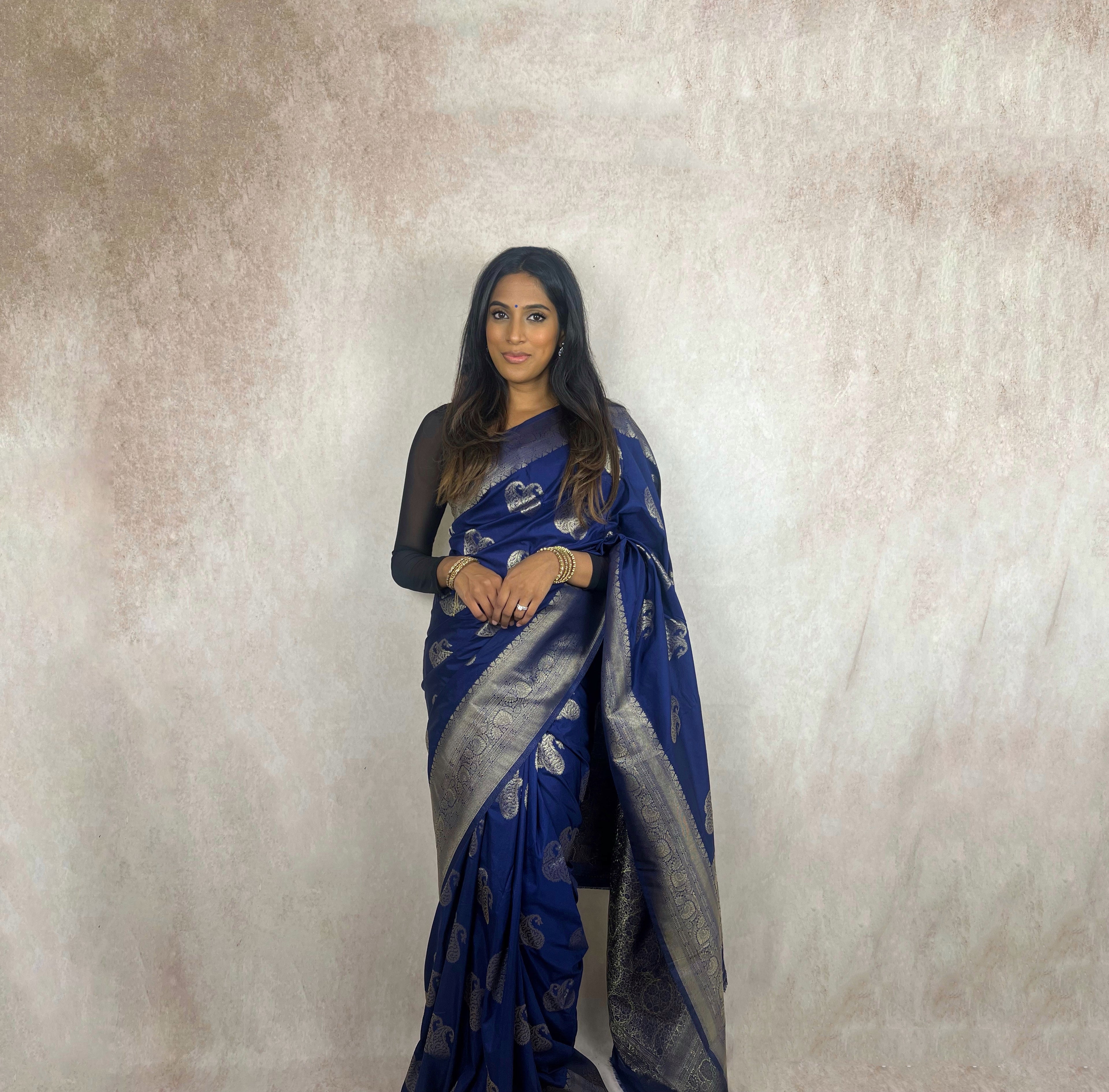 Crepe Silk (Royal Blue)
