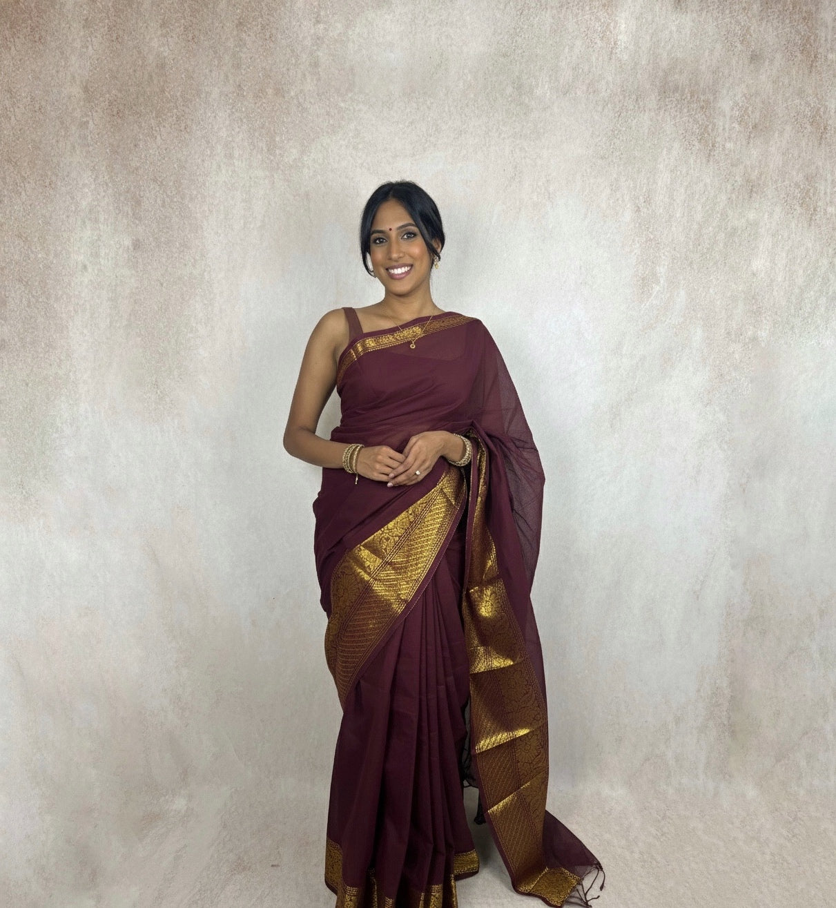 Chettinad Cotton (Brown)