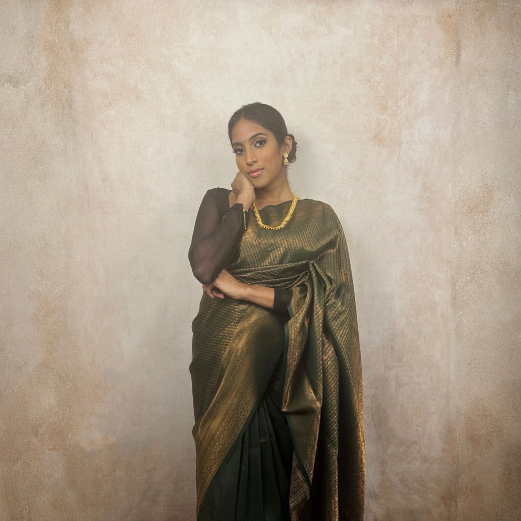Kubera Soft Silk (Dark Green)