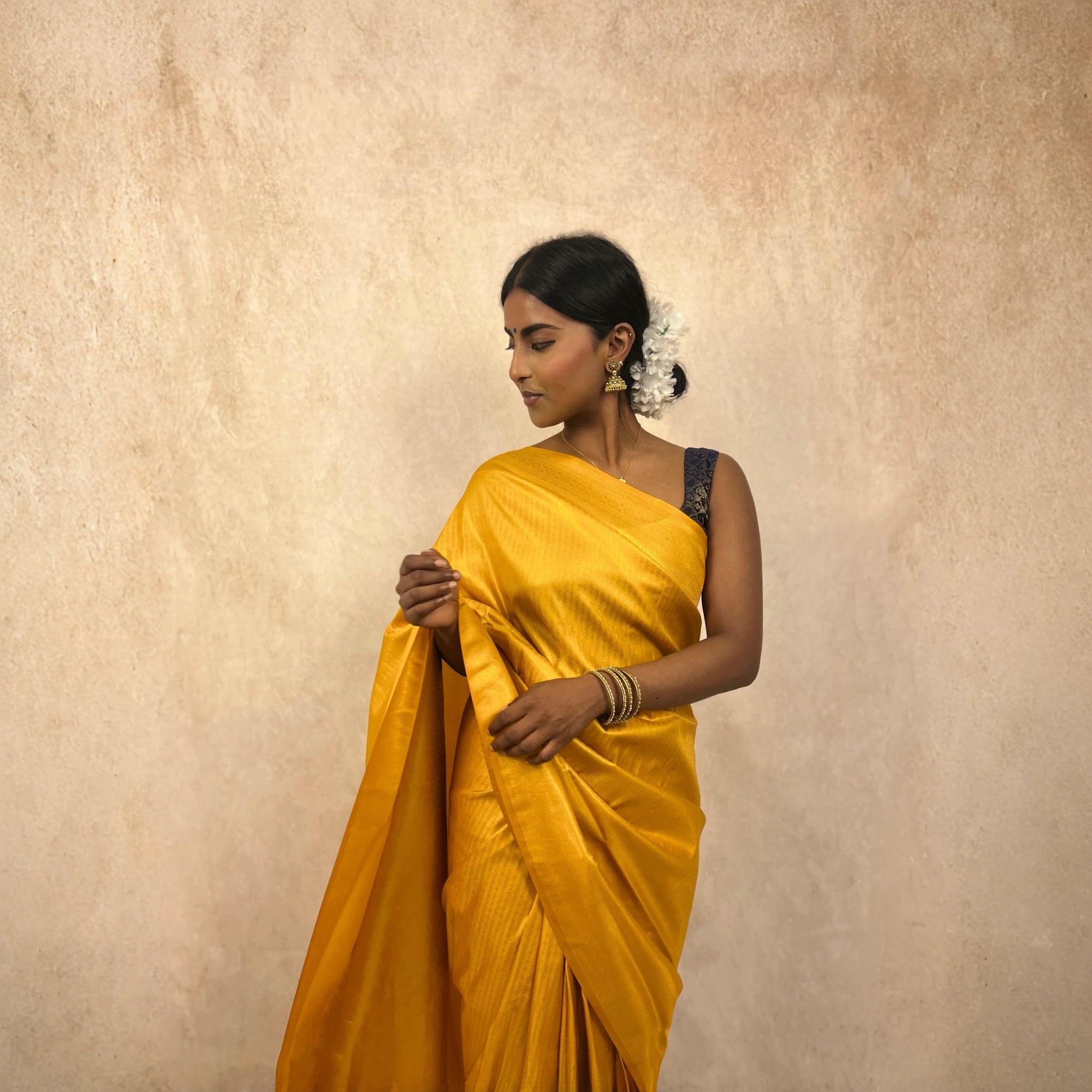 Kubera Soft Silk (Mustard)