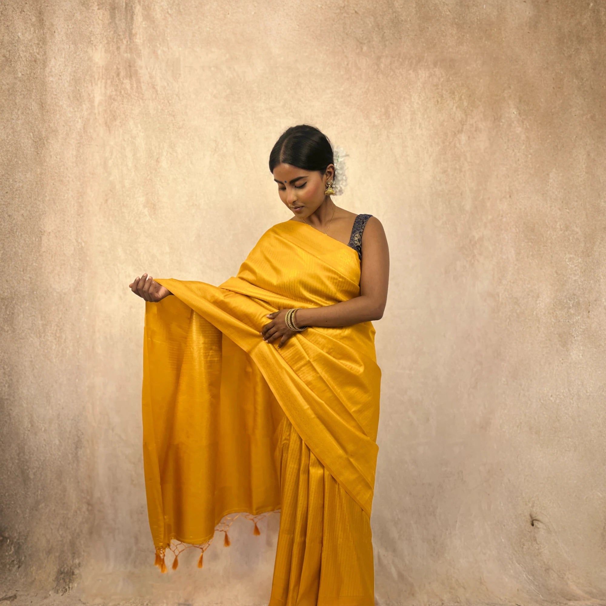 Kubera Soft Silk (Mustard)