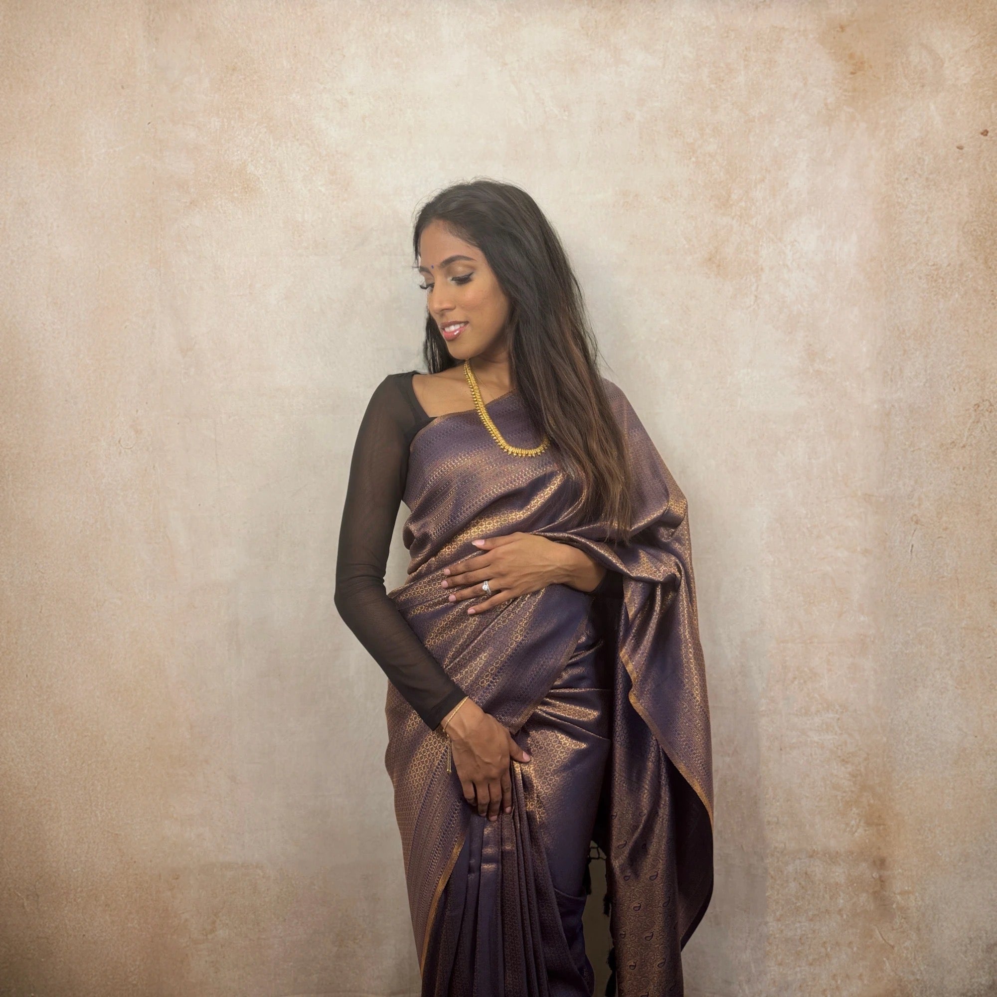 Kubera Soft Silk (Navy)