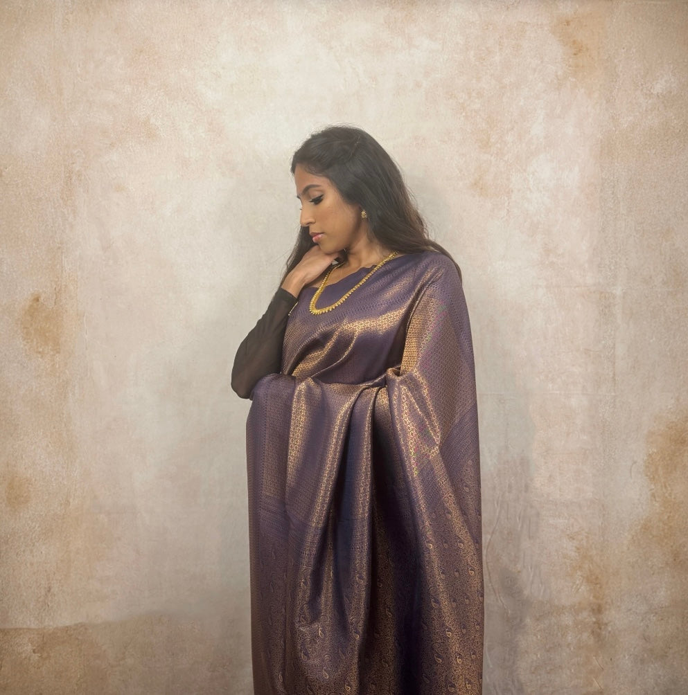 Kubera Soft Silk (Navy)