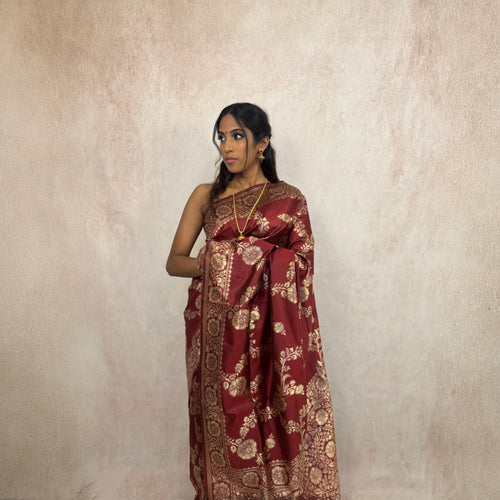 Banarasi (Maroon)