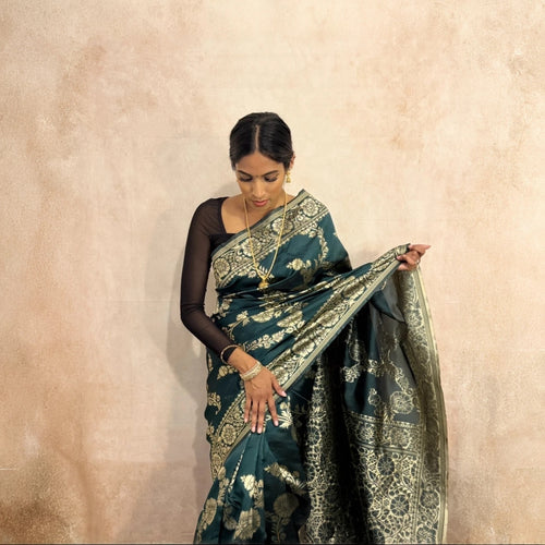 Banarasi (Dark Green)