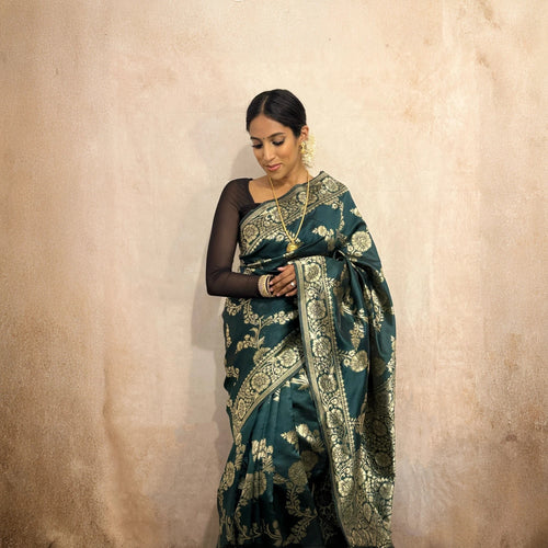Banarasi (Dark Green)