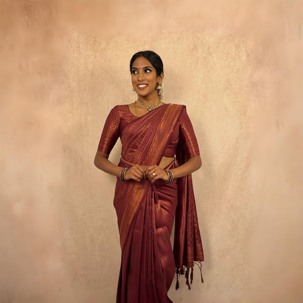 Kubera Soft Silk (Wine)