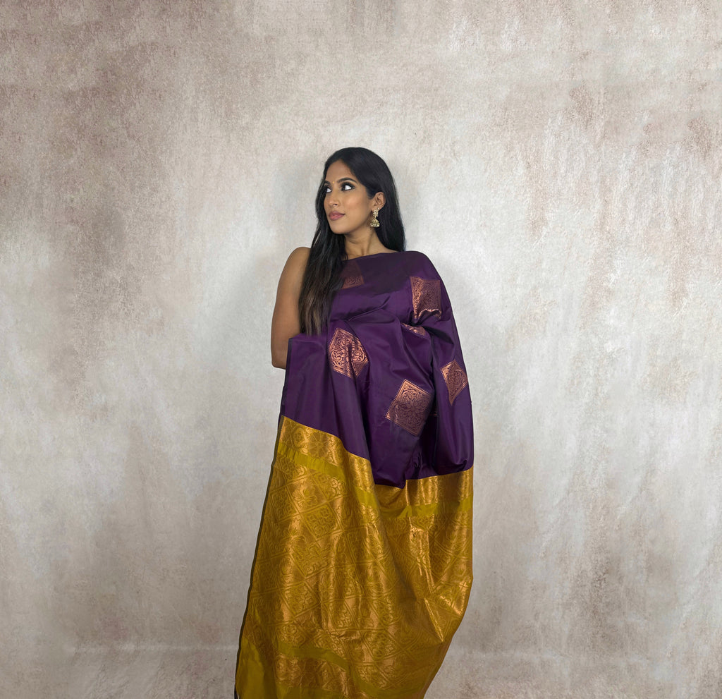 Soft Silk (Purple/Yellow)